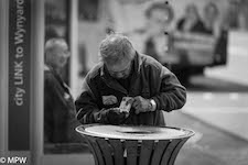 black and white photos queen street auckland mike wheelton